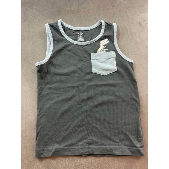 Boys OshKosh/Carter's Cotton Tank Top Lot Size 5T (SKU: 78B, 79B, 20B, 21B) - Picture 4 of 5
